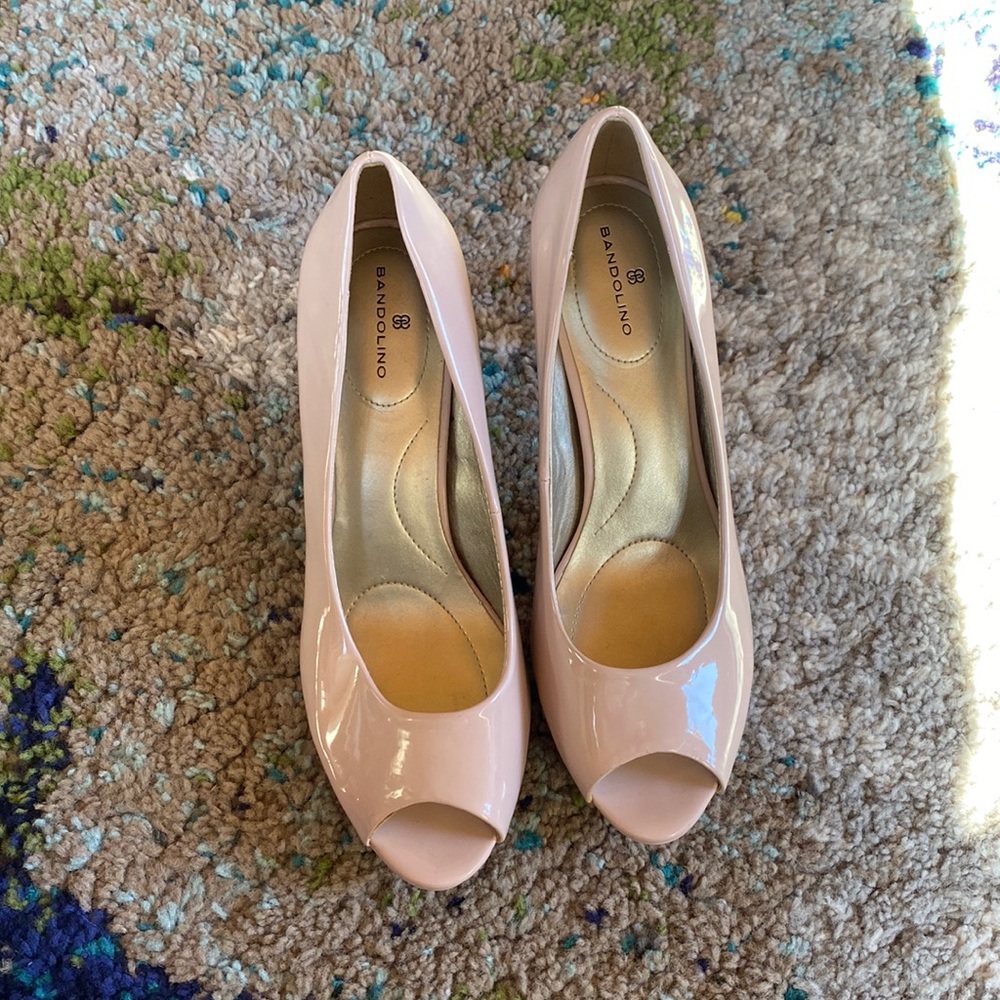 High heels, pink, size 7.5